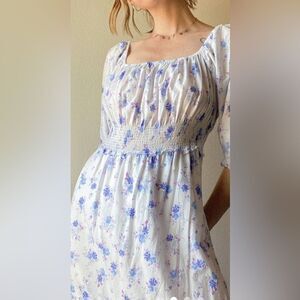 LoveShackFancy by Target Smocked Puff Sleeve Dress